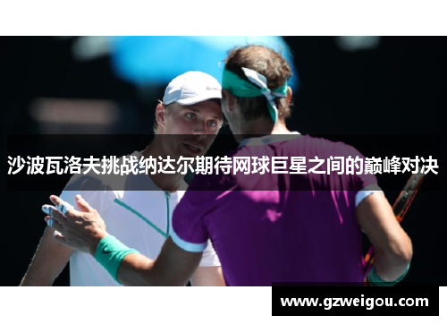 沙波瓦洛夫挑战纳达尔期待网球巨星之间的巅峰对决